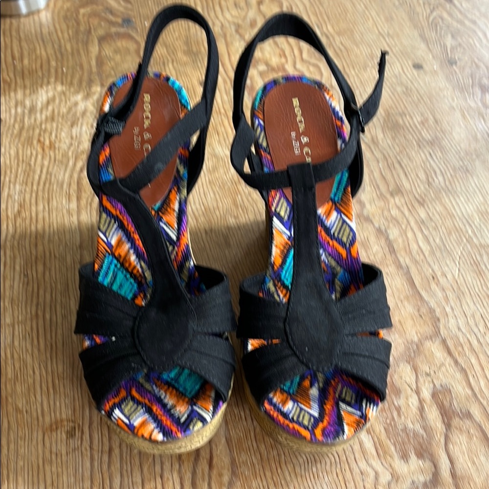 Rock & Candy platform wedges